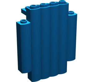 LEGO Blau Panel 2 x 6 x 6 Log Mauer (30140)
