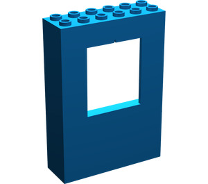 LEGO Blue Panel 2 x 6 x 7 Fabuland Wall (3890)