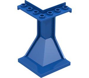 LEGO Blue Panel 4 x 4 x 6 Corner Concave (2467)