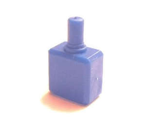 LEGO Blue Perfume Bottle with Rectangular Base