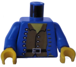 LEGO Blå  Pirater Torso (973 / 73403)