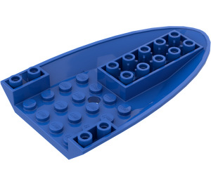 LEGO Blue Plane Bottom 6 x 10 x 1 (87611)