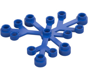 LEGO Blauw Plant Bladeren 6 x 5 (2417)