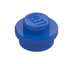 LEGO Blauw Plaat 1 x 1 Rond (6141 / 30057)