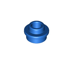 LEGO Blue Plate 1 x 1 Round with Open Stud (28626 / 85861)