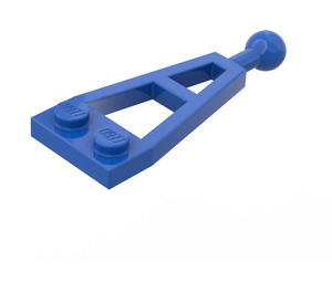 LEGO Blau Platte 1 x 2 Dreieck mit Kugelgelenk (2508)