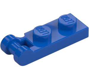 LEGO Blau Platte 1 x 2 mit Ende Stange Griff (60478)