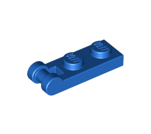LEGO Blue Plate 1 x 2 with End Bar Handle (60478)