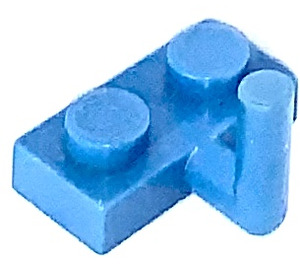 LEGO Modrá Deska 1 x 2 s Hák (5 mm horizontální rameno) (43876 / 88072)