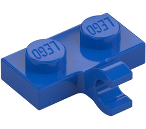 LEGO Azul Placa 1 x 2 con Clip Horizontal (11476 / 65458)