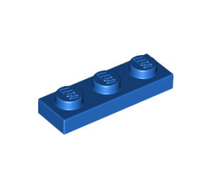 LEGO Blue Plate 1 x 3 (3623)