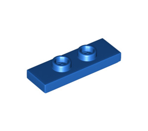 LEGO Blue Plate 1 x 3 with 2 Studs (34103)