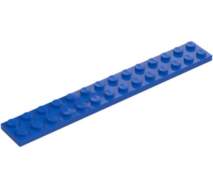 LEGO Blau Platte 2 x 14 (91988)