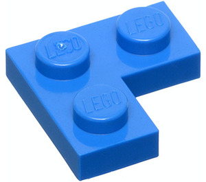 LEGO Sininen Levy 2 x 2 Kulma (2420)