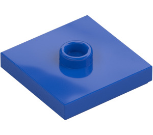 LEGO Blue Plate 2 x 2 with Groove and 1 Center Stud (23893 / 87580)