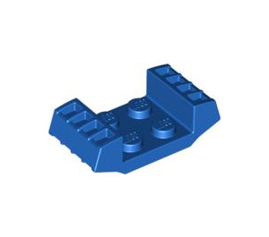 LEGO Blue Plate 2 x 2 with Raised Grilles (41862)