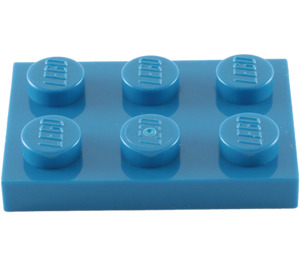 LEGO Blau Platte 2 x 3 (3021)