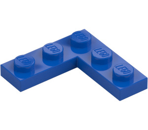 LEGO Blau Platte 3 x 3 Ecke (77844)