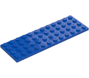 LEGO Blauw Plaat 4 x 12 (3029)