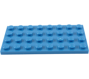 LEGO Bleu assiette 4 x 8 (3035)