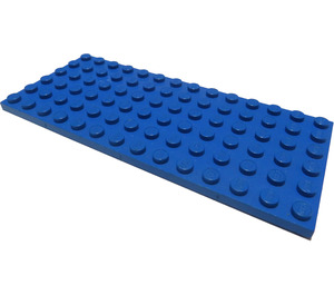 LEGO Blauw Plaat 6 x 14 (3456)