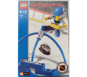 LEGO Blauw Player en Goal 3557 Packaging