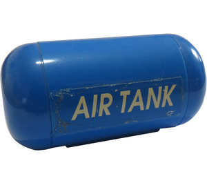 LEGO Blau Pneumatic Tank mit Luft TANK Aufkleber (75974)
