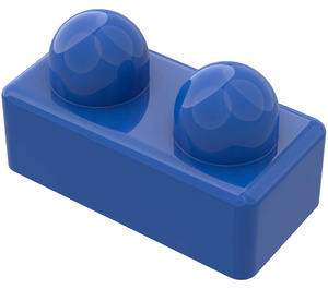 LEGO Bleu Primo Brique 1 x 2 (31001)