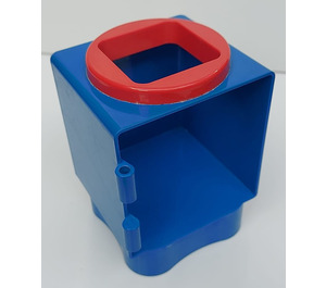 LEGO Blue Primo Shape Sorter Chamber with Red Square Portal