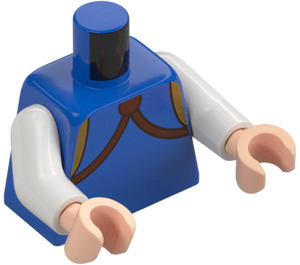 LEGO Blue Prince Florian Minifig Torso (973 / 76382)