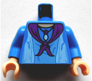 LEGO Blue Professor Trelawney Torso (973)