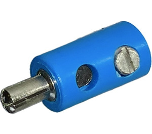 LEGO Blue Prong Electric Connector with 2 Plug Holes