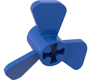 LEGO Blauw Propeller met 3 Messen (6041)
