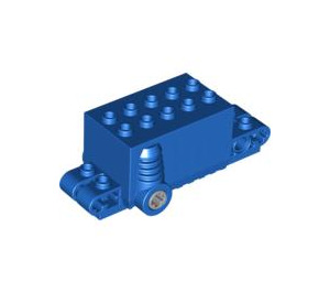 LEGO Bleu Pullback Motor 4 x 8 x 2.33 (47715 / 49197)