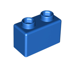 LEGO Blue Quatro Brick 1 x 2 (63.4 X 31.4) (48287)