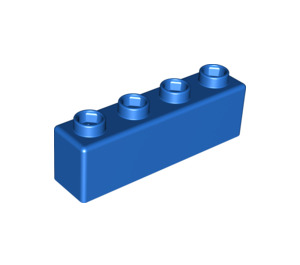 LEGO Blue Quatro Brick 1 x 4 (48411)