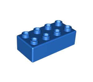 LEGO Blue Quatro Brick 2 x 4 (48201)