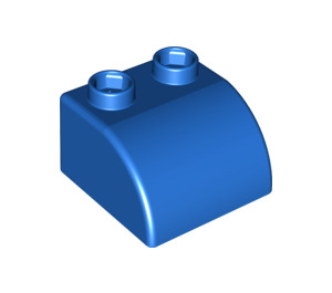LEGO Bleu Quatro Brique 2x2 avec Curve (49465)