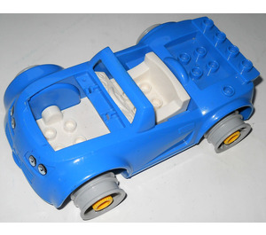 LEGO Blau Racer Base Assembly from Set 5640