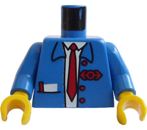 LEGO Azul Railway Employee 6 Torso (973)