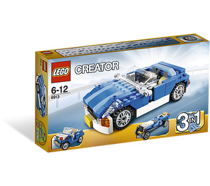 LEGO Blue Roadster Set 6913 Packaging