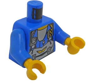 LEGO Blauw Steen Raider Jet Torso (973 / 73403)