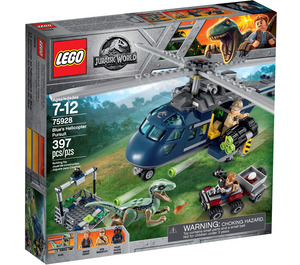 LEGO Blauw's Helicopter Pursuit 75928 Packaging
