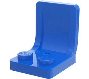 LEGO Blue Seat 2 x 2 with Sprue Mark in Seat (4079)