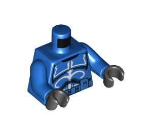 LEGO Blue Senate Commando Captain Minifig Torso (973 / 76382)