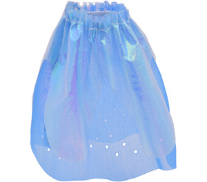 LEGO Blue Sheer Skirt with Shimmery Layer