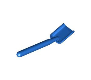 LEGO Blue Shovel (Round Stem End) (3837)