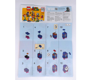 LEGO Blue Shy Guy 71410-5 Instrukce