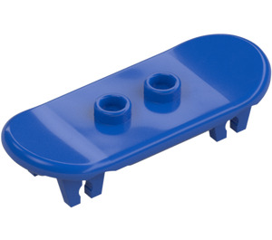 LEGO Blue Skateboard with Four Wheel Clips (42511 / 88422)