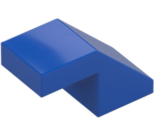 LEGO Blue Slope 1 x 2 (45°) (28192)